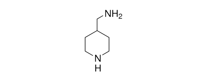 Structure of 4-(AMINOMETHYL) PIPERIDINE