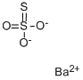 Structure of BARIUM THIOSULFATE