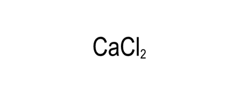 Structure of CALCIUM CHLORIDE, ANHYDROUS USP 35