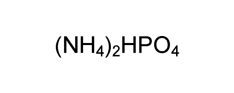 Structure of AMMONIUM PHOSPHATE DIBASIC, CRYSTAL, ACS