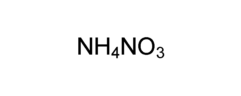 Structure of AMMONIUM NITRATE, GRANULAR, ACS